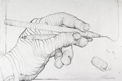 Demo: cross-contour observational drawing